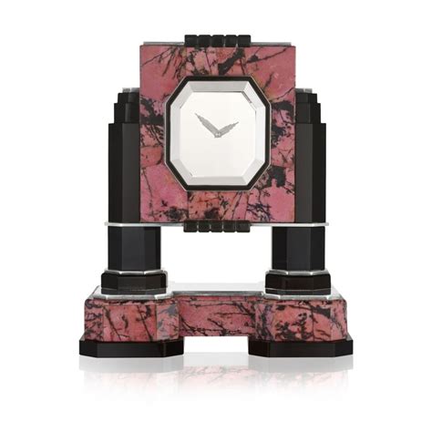 rhodonite mystery clock.